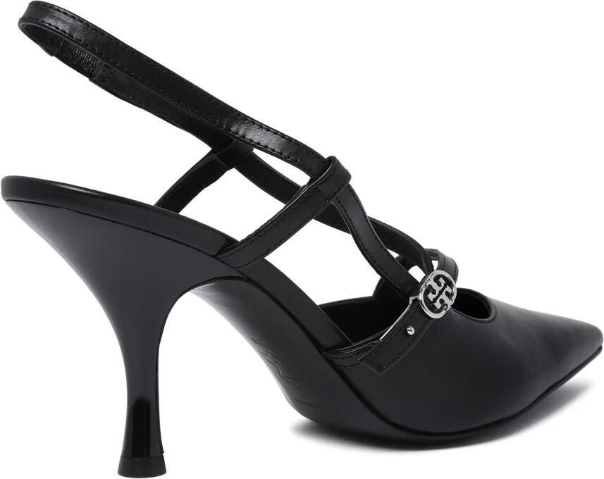 Tory Burch Double T Gesp Band Pomp 75mm - Foto 4