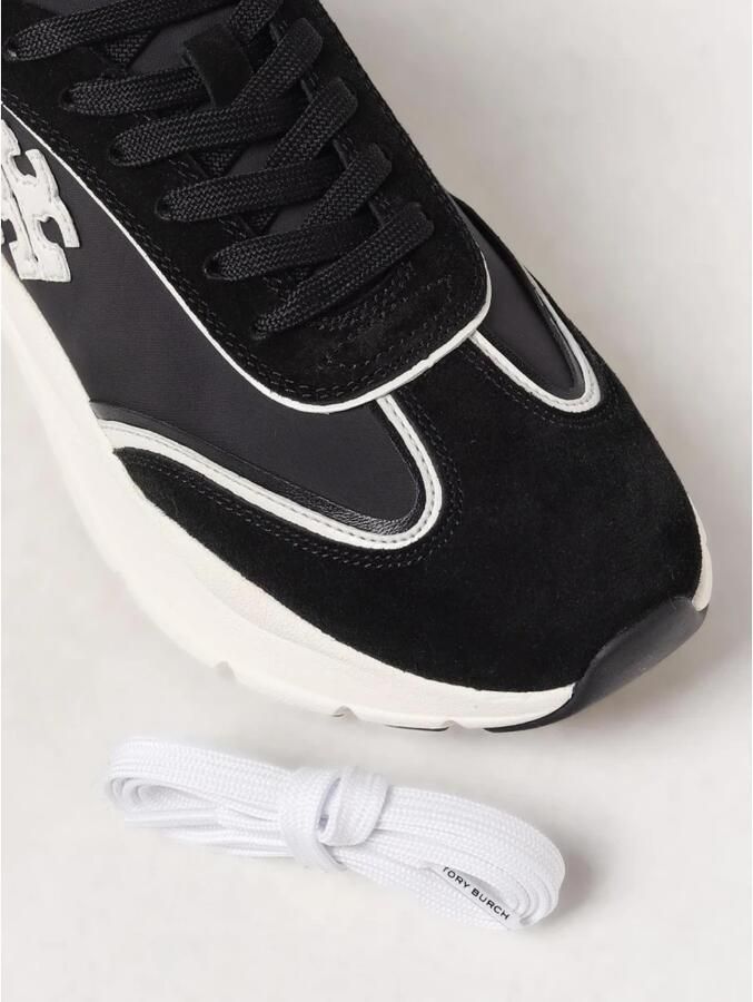 TORY BURCH Stijlvolle Zwarte Leren Schoudertas Black Dames - Foto 2