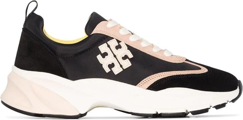TORY BURCH Zwarte Sneakers voor Vrouwen Multicolor Dames