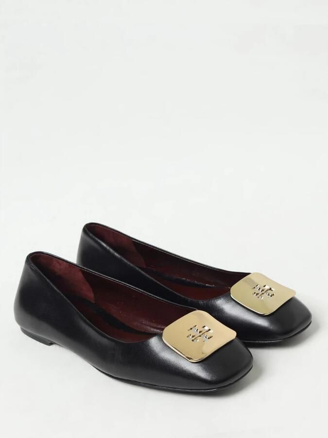 Tory Burch Klassieke Zwarte Ballerina's