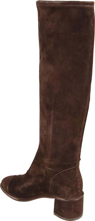 Tory Burch Laars met contrastneus tot de knie - Foto 2