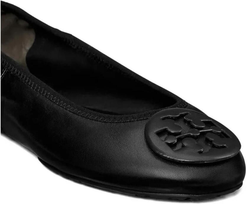 Tory Burch Leren Ballerina Flats met Logo Detail - Foto 2