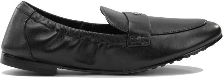 Tory Burch Leren Loafers met Elastische Achterkant
