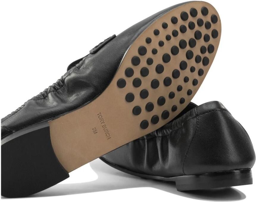 Tory Burch Leren Loafers met Elastische Achterkant - Foto 2