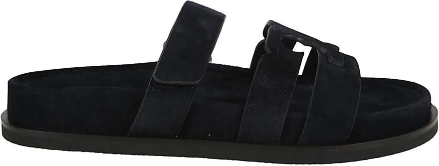 Tory Burch Leren Slippers