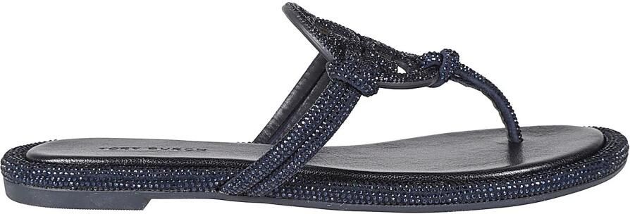 TORY BURCH Blauwe Sandalen voor Vrouwen Blue Dames