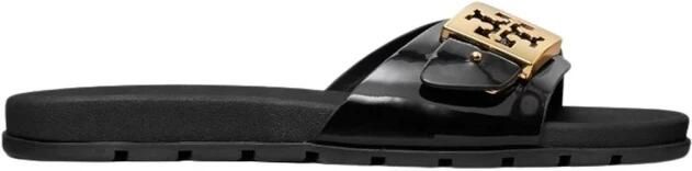 Tory Burch Logo Embellished Flat Sandal