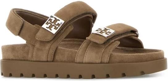 Tory Burch Double Strap Suede Sandal - Foto 9