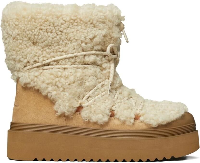 Tory Burch Mellow Shearling Platform Boot - Foto 2