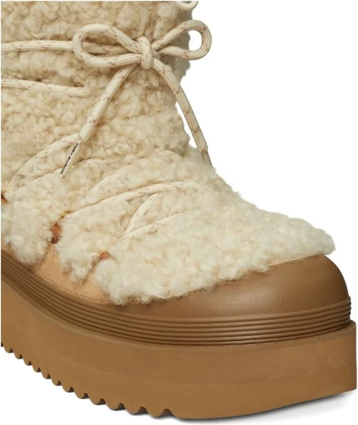 Tory Burch Mellow Shearling Platform Boot