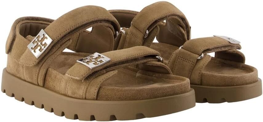 Tory Burch Double Strap Suede Sandal - Foto 5