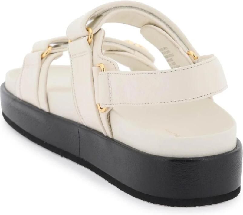 Tory Burch Platform Sandalen met Dubbel T Logo - Foto 2
