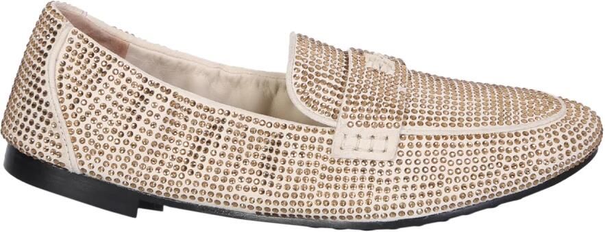 TORY BURCH Kristalversierde Suède Ballerina`s Beige Dames - Foto 2