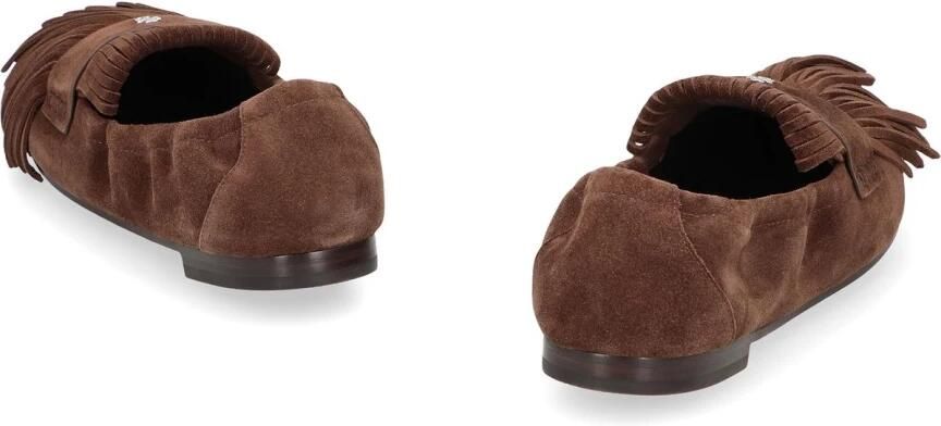 Tory Burch Suede Tassel Loafers - Foto 2