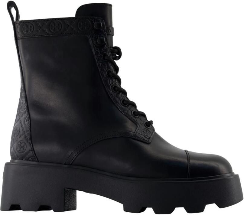 Tory Burch T Monogram Lug Enkelboot