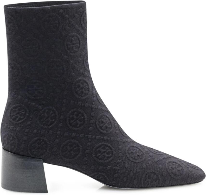Tory Burch T Monogram Stretch Enkellaars