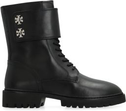 Tory Burch Turnlock Logo Booties