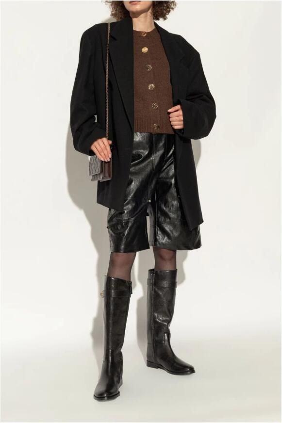 TORY BURCH Zwarte Rijlaars met T-Lock Black Dames - Foto 4