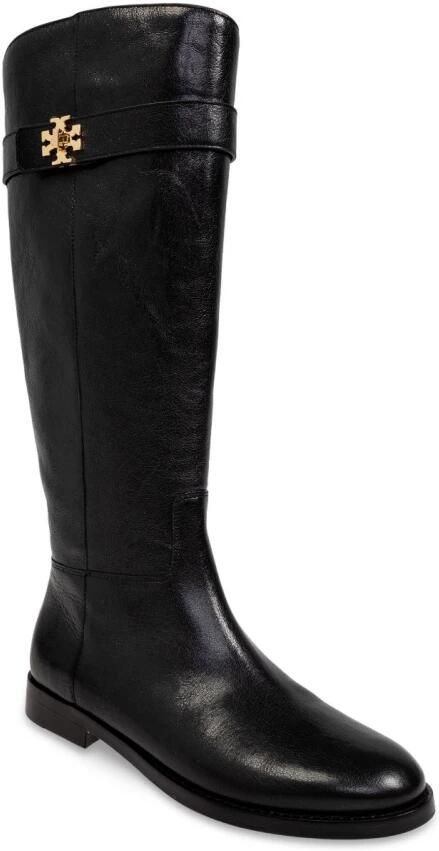 TORY BURCH Zwarte Rijlaars met T-Lock Black Dames - Foto 7