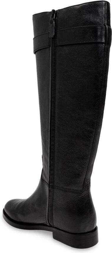 TORY BURCH Zwarte Rijlaars met T-Lock Black Dames - Foto 8