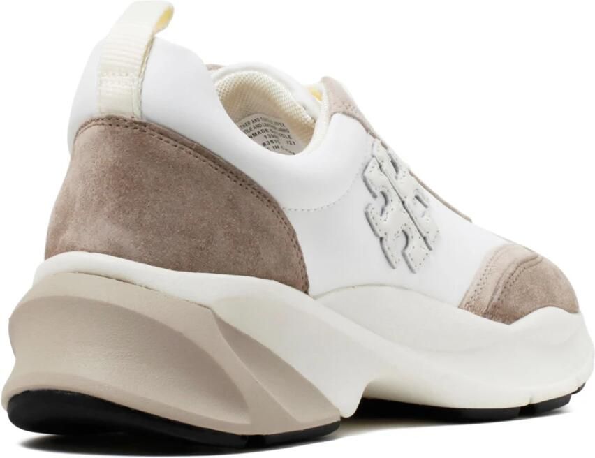 TORY BURCH Witte Sneakers metylon Suède en Leren Bovenwerk White Dames - Foto 2