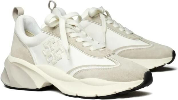 TORY BURCH Witte Sneakers met Kleurblok Ontwerp White Dames - Foto 3
