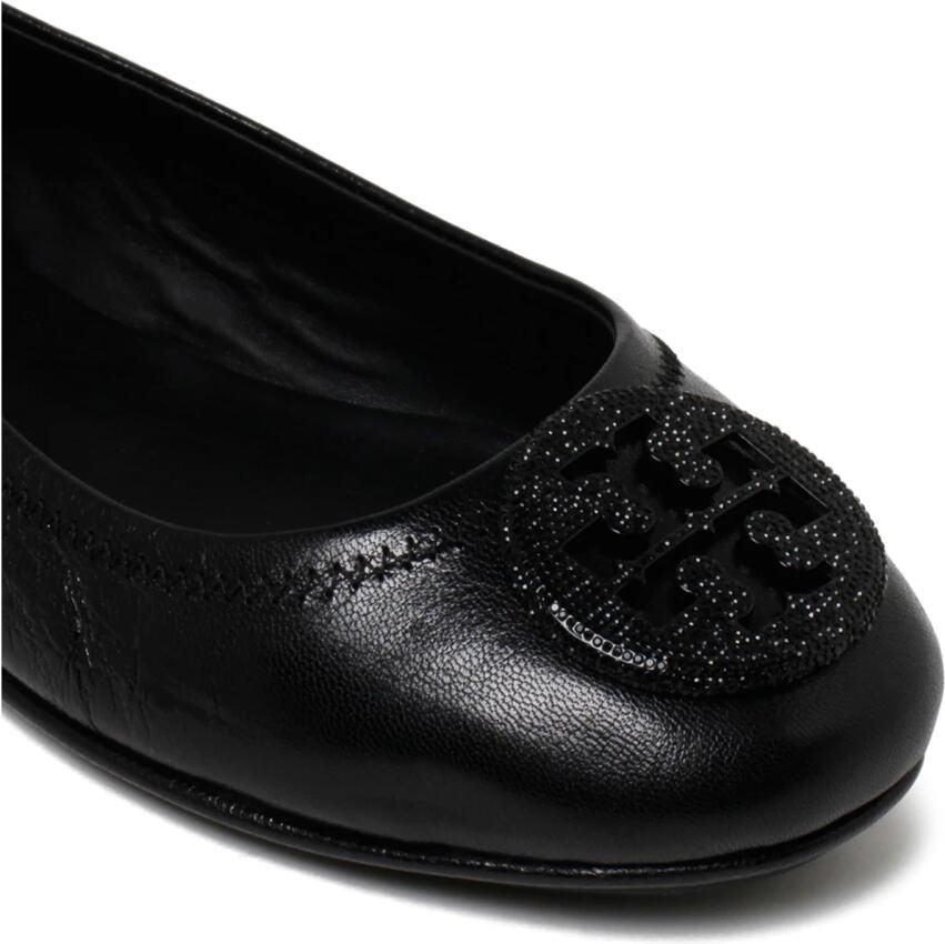 Tory Burch Zwarte ballerina's voor dames Elegante stijl