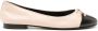 TORY BURCH Roze Leren Ballerina's Instap Ronde Neus Pink Dames - Thumbnail 5