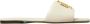 Tory Burch Witte leren sandalen met T-plaat - Thumbnail 1