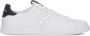 TORY BURCH Witte Leren Sneakers met Logo White Dames - Thumbnail 1