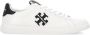 Tory Burch Witte Logo Sneakers Nappa Leder - Thumbnail 1