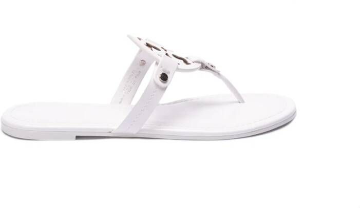 TORY BURCH Witte Miller Teenslippers White Dames