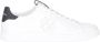 TORY BURCH Leren Court Sneakers Vetersluiting Platte Zool White Dames - Thumbnail 3