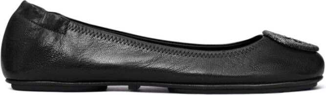 TORY BURCH Zwarte Kristal Ballerina Schoenen Black Dames