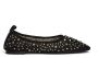 TORY BURCH Ballerina's met glinsterende kristallen Black Dames - Thumbnail 7