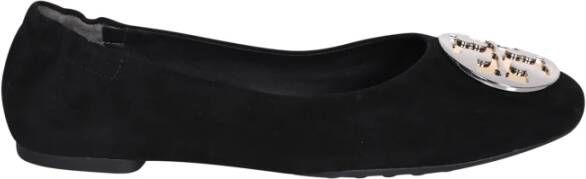 Tory Burch Zwarte Ballerina`s Tijdloze Elegantie en Klassieke Charme