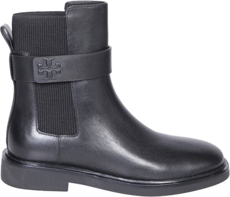TORY BURCH Zwarte Enkellaarzen voor Dames Black