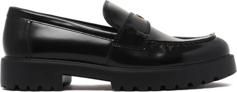 TORY BURCH Zwarte Loafer Schoenen Elegant Instapper Black Dames