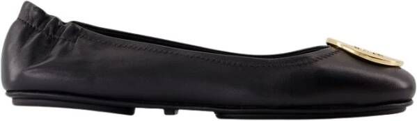 TORY BURCH Ballerinas Minnie Travel Ballet With Metal Logo in zwart
