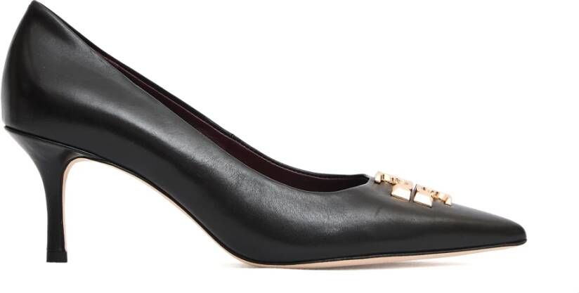 Tory Burch Zwarte Leren Eleonor Pump Schoenen