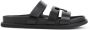 TORY BURCH Zwarte Leren Sandalen Elegant Chic Look Black Dames - Thumbnail 10