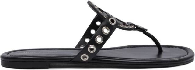 Tory Burch Zwarte Leren Sandalen voor Vrouwen