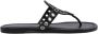Tory Burch Zwarte Leren Sandalen voor Vrouwen - Thumbnail 1