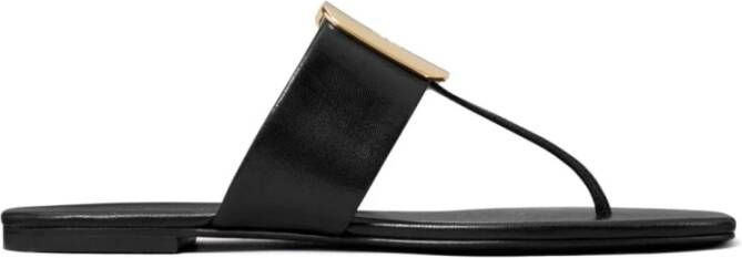 TORY BURCH Zwarte Sandalen voor Dames Black Dames