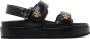 TORY BURCH Kira Sport Sandalen met Verstelbare Klittenbandsluitingen Black Dames - Thumbnail 3