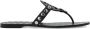 Tory Burch Zwarte Studded Miller Platte Sandalen - Thumbnail 1