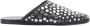 Tory Burch Zwarte Studded Mule Sandalen - Thumbnail 1