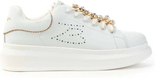 Tosca Blu Glamour Sneaker Lente Zomer Collectie White Dames