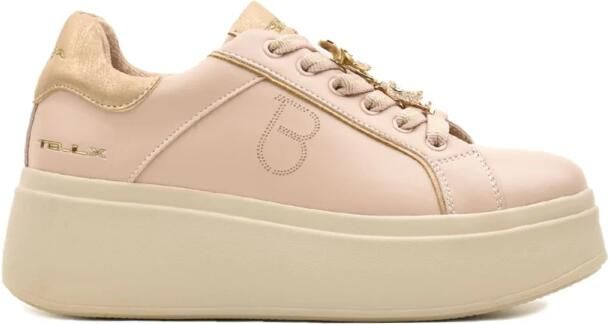 Tosca Blu Lily Leather Platform Sneaker