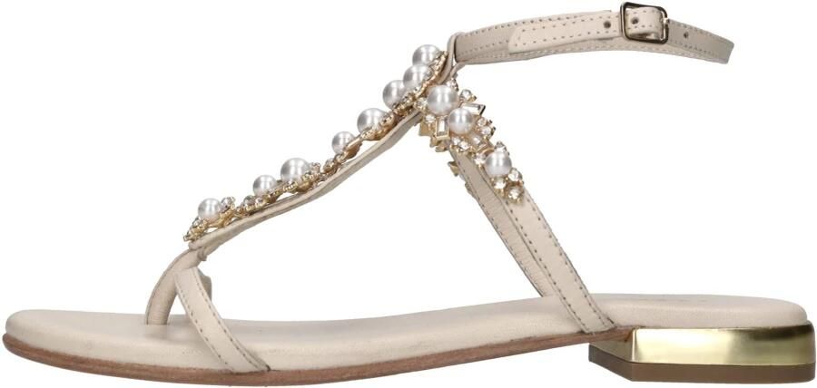 Tosca Blu Sandalo Infradito Rainbow con Perle